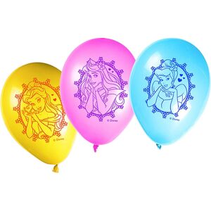 Unique Party 71645 - 11' Latex Glamour Disney Princess Balloons, Pack of 8 Unique Party 71645 - 11' Latex Glamour Disney Princess Balloons, Pack of 8