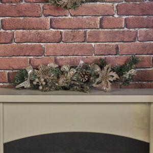 URBN Living (Gold 60cm) Nordic Christmas Wreath Decorative Garland URBN Living (Gold 60cm) Nordic Christmas Wreath Decorative Garland