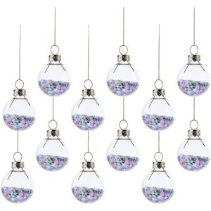 Sass & Belle Set of 12 Mini Multi-colour Pastel Stars Bauble Gift Set Sass & Belle Set of 12 Mini Multi-colour Pastel Stars Bauble Gift Set