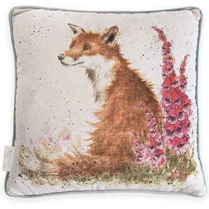 Wrendale Designs Fox Cushion - Foxgloves - Cushion Wrendale Designs Fox Cushion - Foxgloves - Cushion