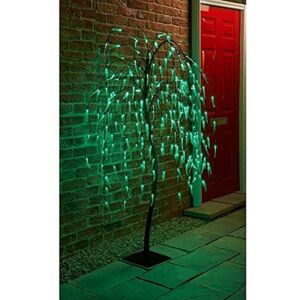 Spot On Dealz 5FT 240 LED Light Weeping Willow Tree Christmas Decor G-0175 Spot On Dealz 5FT 240 LED Light Weeping Willow Tree Christmas Decor G-0175