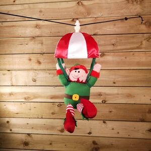 Premier Christmas Animated and Musical Kicking Leg Parachuting Elf Premier Christmas Animated and Musical Kicking Leg Parachuting Elf