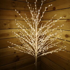 Snow Time Snowtime Christmas 1.5m/5ft White Micro Dot Tree 580 Warm White LEDs Snow Time Snowtime Christmas 1.5m/5ft White Micro Dot Tree 580 Warm White LEDs