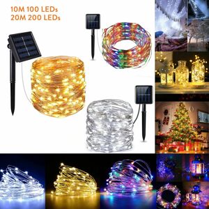 Ranpo (Cool White) 20M LED Solar Fairy Lights Christmas lights Garden Decor Ranpo (Cool White) 20M LED Solar Fairy Lights Christmas lights Garden Decor