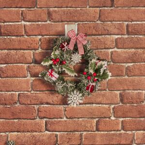 URBN Living (Red Nordic Wreath ) Red & Gold 30cm Decorative Christmas Wreath URBN Living (Red Nordic Wreath ) Red & Gold 30cm Decorative Christmas Wreath