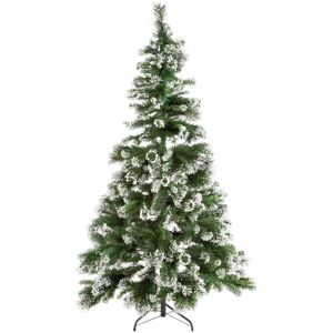 Home 6ft Pre-Lit Snow Tipped Christmas Tree Home 6ft Pre-Lit Snow Tipped Christmas Tree