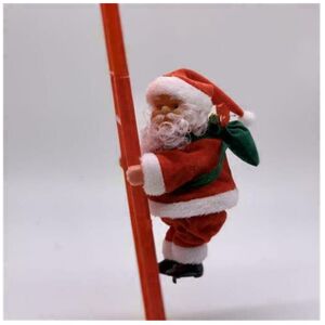 Ranpo (Red Single Climbing Ladder) Santa Claus Climbing Ladder Electronic DIY Christma Ranpo (Red Single Climbing Ladder) Santa Claus Climbing Ladder Electronic DIY Christma