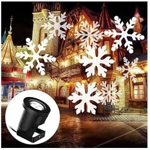 Ranpo Outdoor Waterproof LED Snowflake Projector Indoor Christmas Lights Garden Decora Ranpo Outdoor Waterproof LED Snowflake Projector Indoor Christmas Lights Garden Decora