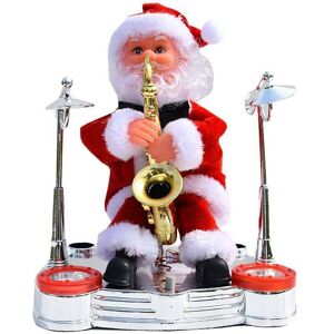 Unbranded (Saxophone And Stage) Christmas Electric Music Singing Santa Claus Doll Toys Xma Unbranded (Saxophone And Stage) Christmas Electric Music Singing Santa Claus Doll Toys Xma
