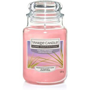 Yankee Candle Pink Island Sunset - Tropical fruits and citrus, paradise scent, s Yankee Candle Pink Island Sunset - Tropical fruits and citrus, paradise scent, s