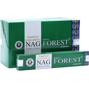 Ancient Wisdom 15g Golden Nag - Forest Scented Incense Sticks GoldNCi-09 AW Ancient Wisdom 15g Golden Nag - Forest Scented Incense Sticks GoldNCi-09 AW