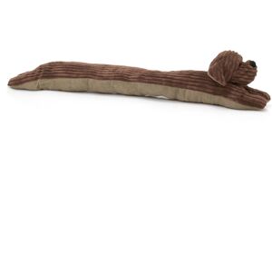 Carousel Home Take Me Home Ribbed Fabric Dog Draught Excluder ~ Chocolate Carousel Home Take Me Home Ribbed Fabric Dog Draught Excluder ~ Chocolate