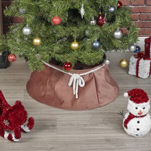 URBN Living (Pink) Christmas Tree Velvet Skirt Base Floor Ornament URBN Living (Pink) Christmas Tree Velvet Skirt Base Floor Ornament
