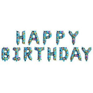 Unbranded (Balloon Banner Mickey Mouse) Large Happy Birthday Balloons Banner Self Inflatin Unbranded (Balloon Banner Mickey Mouse) Large Happy Birthday Balloons Banner Self Inflatin