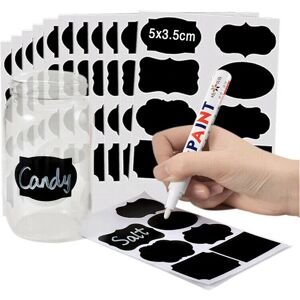 Unbranded (32) Chalkboard Labels Blackboard Chalk Board Stickers Kitchen Jar Bottle Storag Unbranded (32) Chalkboard Labels Blackboard Chalk Board Stickers Kitchen Jar Bottle Storag