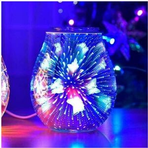 Unbranded Electric Wax Melt Burner Light Aroma Glass Firework Lamp Diffuser Unbranded Electric Wax Melt Burner Light Aroma Glass Firework Lamp Diffuser