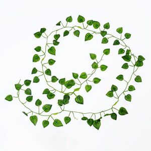 Unbranded (4) Plant Garland Decor Plastic Home Foliage Leaf Unbranded (4) Plant Garland Decor Plastic Home Foliage Leaf