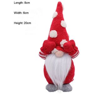 Unbranded (Facepalm Red) Faceless Doll Xmas Decor Gnomes Gonks Ornament Gift Unbranded (Facepalm Red) Faceless Doll Xmas Decor Gnomes Gonks Ornament Gift