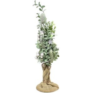 Carousel Home Artificial Frosted Glitter Star Christmas Pinecone And Berry Tree Decoration Carousel Home Artificial Frosted Glitter Star Christmas Pinecone And Berry Tree Decoration