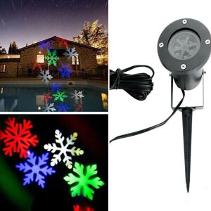 Ranpo (White) Outdoor Waterproof LED Snowflake Projector Light Christmas Garden Indoor Ranpo (White) Outdoor Waterproof LED Snowflake Projector Light Christmas Garden Indoor