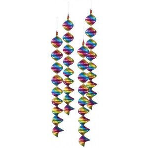 Boland decorative spirals 60 x 5 cm aluminium 4 pieces Boland decorative spirals 60 x 5 cm aluminium 4 pieces