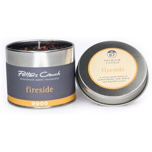 Potters Crouch Premium Scented Fragranced Tin Candle - Fireside No.87 Potters Crouch Premium Scented Fragranced Tin Candle - Fireside No.87