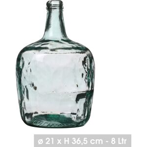 URBN Living (8L) Lady Jeanne Round Recycled Glass Vase Flower Holder Stem Home Botanical Dec URBN Living (8L) Lady Jeanne Round Recycled Glass Vase Flower Holder Stem Home Botanical Dec