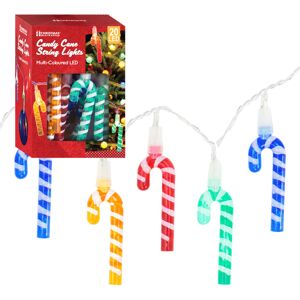 The Christmas Workshop 78260 20 Mini LED Candy Cane Christmas String Lights The Christmas Workshop 78260 20 Mini LED Candy Cane Christmas String Lights