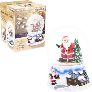 The Christmas Workshop 70779 Musical Santa Snow Globe The Christmas Workshop 70779 Musical Santa Snow Globe