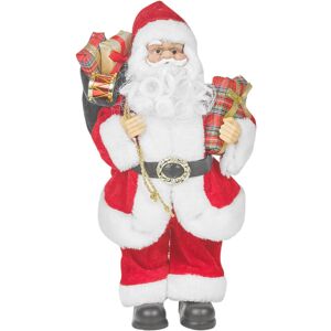 URBN Living (Red, Small) Christmas Santa Standing Xmas Tree Decoration Festive Decor Figurin URBN Living (Red, Small) Christmas Santa Standing Xmas Tree Decoration Festive Decor Figurin