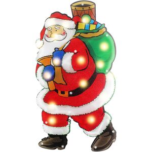 Unbranded (Santa) Christmas Window Hanging 20 LED Lights Tree Decorations Display Santa Sn Unbranded (Santa) Christmas Window Hanging 20 LED Lights Tree Decorations Display Santa Sn