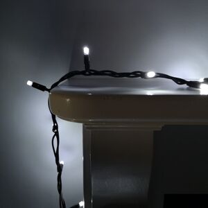 100 LED 8m Premier Christmas Connectable Outdoor Static Lights in Cool White 100 LED 8m Premier Christmas Connectable Outdoor Static Lights in Cool White