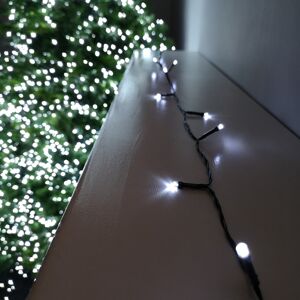 1000 LED 100m Premier Christmas Outdoor 8 Function Battery Timer Lights Cool Whi 1000 LED 100m Premier Christmas Outdoor 8 Function Battery Timer Lights Cool Whi