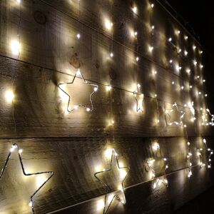 Snow Time 150 Warm White Animated LED Christmas Curtain Lights Indoor/Outdoor Decorations Snow Time 150 Warm White Animated LED Christmas Curtain Lights Indoor/Outdoor Decorations