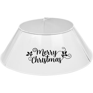 URBN Living (White) Metal Christmas Tree Skirt Base Xmas Decoration Cover Festive Decor Part URBN Living (White) Metal Christmas Tree Skirt Base Xmas Decoration Cover Festive Decor Part