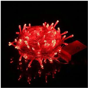 Unbranded (Red) 10M 100LEDs String Fairy Lights Christmas Tree Light Xmas Party Wedding La Unbranded (Red) 10M 100LEDs String Fairy Lights Christmas Tree Light Xmas Party Wedding La