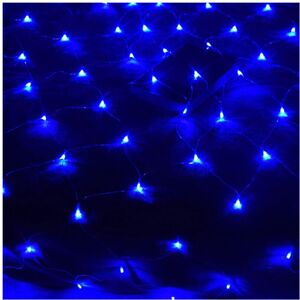 Unbranded (Blue, EU-1.5x1.5m-96LEDs) Net Mesh Christmas Fairy String Lights Xmas Party Out Unbranded (Blue, EU-1.5x1.5m-96LEDs) Net Mesh Christmas Fairy String Lights Xmas Party Out