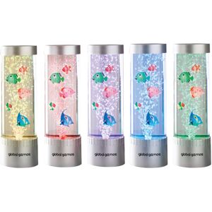 Global Gizmos 55119 Colour Changing Bubble Fish Lamp / 7 Changing Colours Global Gizmos 55119 Colour Changing Bubble Fish Lamp / 7 Changing Colours