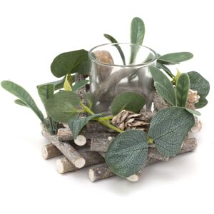 Carousel Home 13cm Alpine Sage Christmas Tealight Candle Holder Christmas Wreath Tea Light H Carousel Home 13cm Alpine Sage Christmas Tealight Candle Holder Christmas Wreath Tea Light H