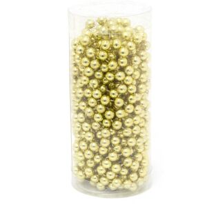 Carousel Home 7.5m Gold Bead Chain Christmas Tree Bead Garland Decoration Bead String Chri Carousel Home 7.5m Gold Bead Chain Christmas Tree Bead Garland Decoration Bead String Chri