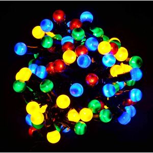 (200 - Multicolour) GEEZY LED Christmas Berry Ball Fairy String Light With Timer (200 - Multicolour) GEEZY LED Christmas Berry Ball Fairy String Light With Timer