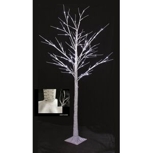 Snow Time (1.8m / 80LEDs, Ice White) SnowTime Christmas Outdoor LED Birch Tree Flocked Snow Time (1.8m / 80LEDs, Ice White) SnowTime Christmas Outdoor LED Birch Tree Flocked