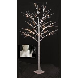 Snow Time (1.8m / 80LEDs, Warm White) SnowTime Christmas Outdoor LED Birch Tree Flocked Snow Time (1.8m / 80LEDs, Warm White) SnowTime Christmas Outdoor LED Birch Tree Flocked