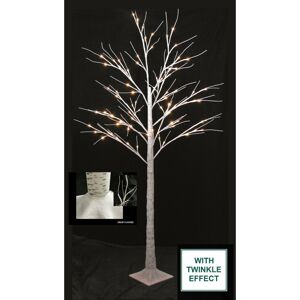 Snow Time (1.5m / 64LEDs, Twinkle Warm White) SnowTime Christmas Outdoor LED Birch Tree Fl Snow Time (1.5m / 64LEDs, Twinkle Warm White) SnowTime Christmas Outdoor LED Birch Tree Fl