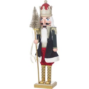URBN Living (82cm, Green Tree) Wooden Christmas Nutcracker Soldier Xmas Traditional Ornament URBN Living (82cm, Green Tree) Wooden Christmas Nutcracker Soldier Xmas Traditional Ornament
