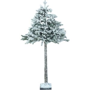 Home 6ft Snowy Half Christmas Tree - Green Home 6ft Snowy Half Christmas Tree - Green