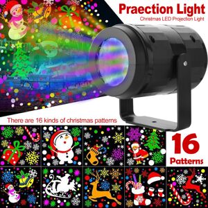Unbranded 16-Pattern Christmas Projector Light - Automatic Rotating LED Projections for In Unbranded 16-Pattern Christmas Projector Light - Automatic Rotating LED Projections for In