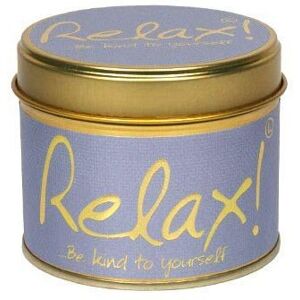 Lily-Flame Lily Flame Relax Scented Candle Tin Lily-Flame Lily Flame Relax Scented Candle Tin