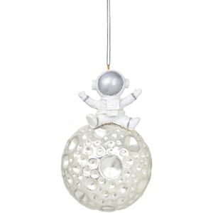 Sass & Belle Little Astronaut on the Moon Shaped Bauble - Christmas Decoration Sass & Belle Little Astronaut on the Moon Shaped Bauble - Christmas Decoration
