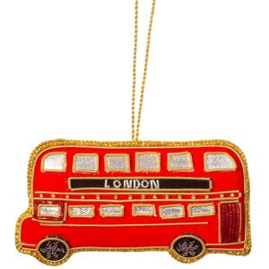 WIDDOP and Co. London Bus Zari Embroidery Decoration WIDDOP and Co. London Bus Zari Embroidery Decoration